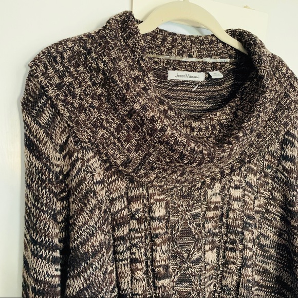 Comfy Brown Sweater Tunic - Picture 3 of 3